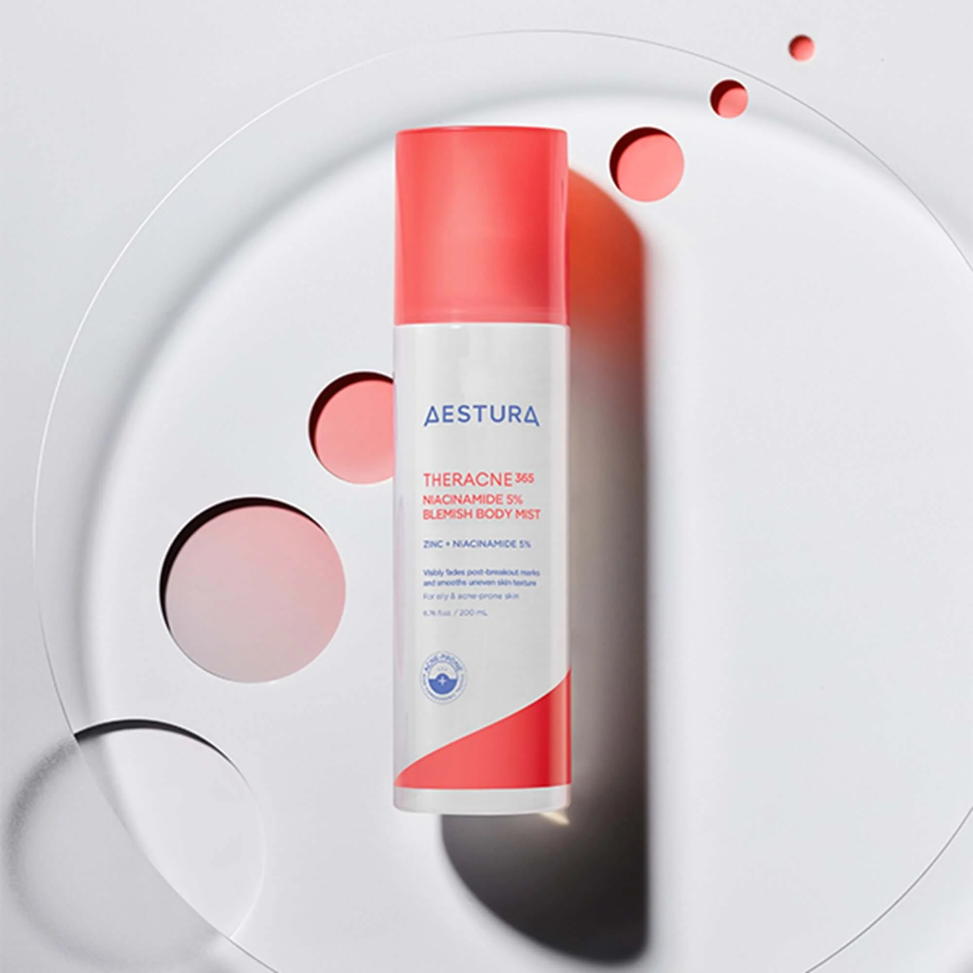 NEW-AESTURA THERACNE365 Niacinamide 5% Blemish Body Mist 200ml