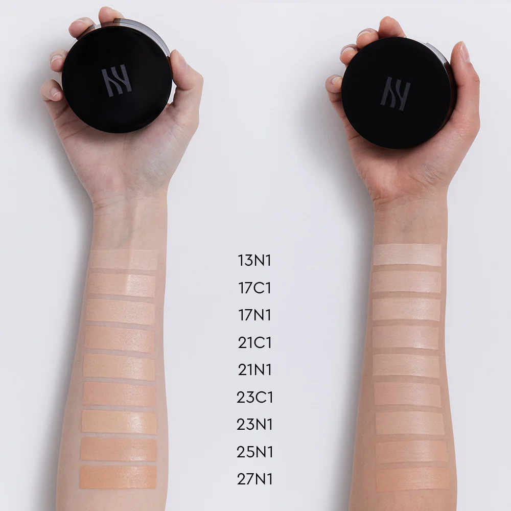 HERA Black Cushion Foundation Puff*2(Compatible with Skin Glow Cushion Foundation) - Image 6