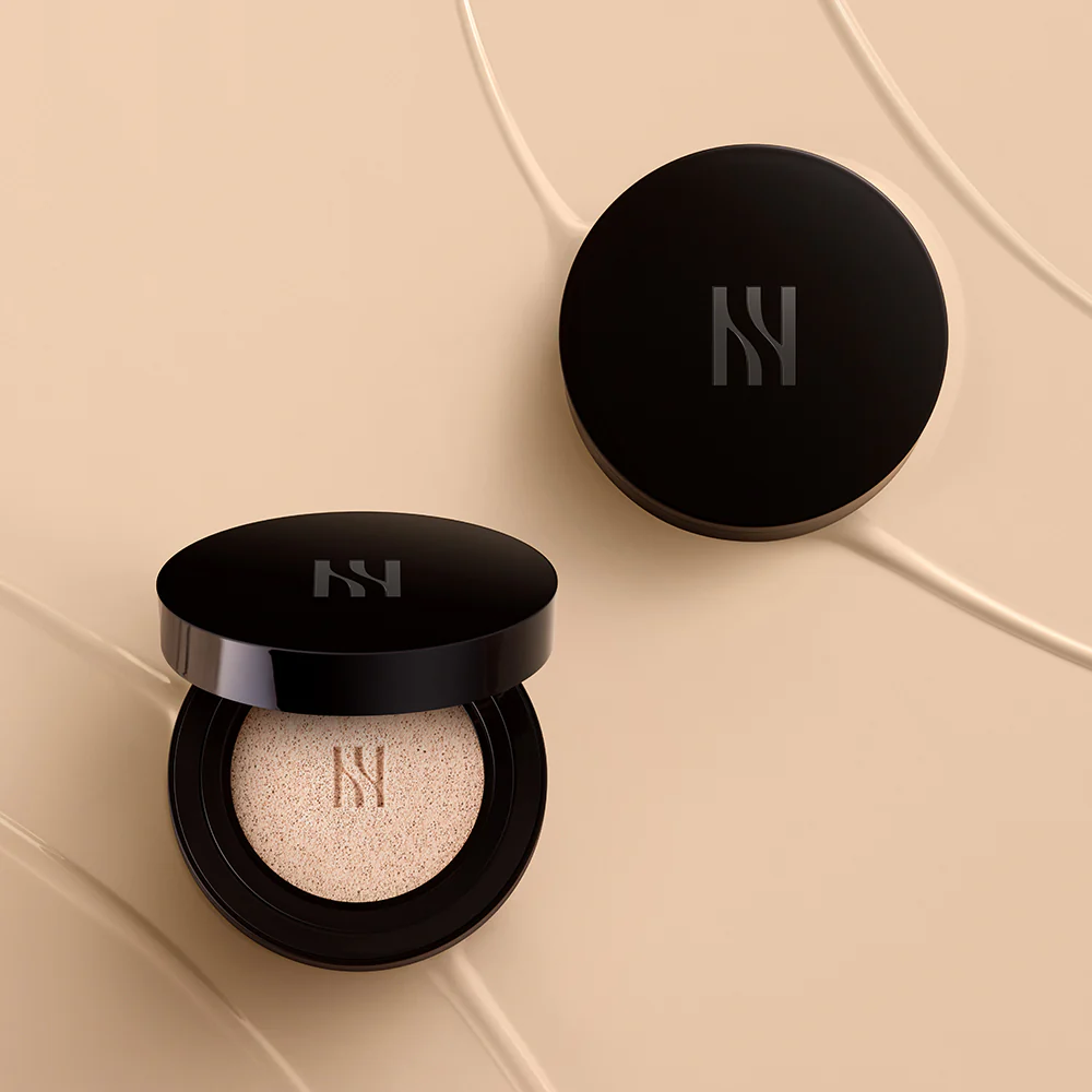 HERA Black Cushion Foundation Puff*2(Compatible with Skin Glow Cushion Foundation) - Image 9
