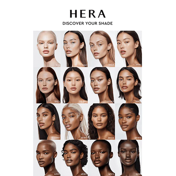HERA Silky Stay Custom Match 24H Longwear Foundation - Image 6