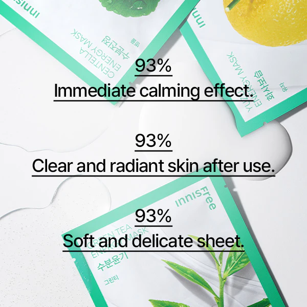 [10ea SET] INNISFREE ENERGY MASK - Image 4