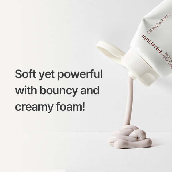 INNISFREE  Jeju Super Volcanic BHA pore Cleansing Foam 150G - Image 5