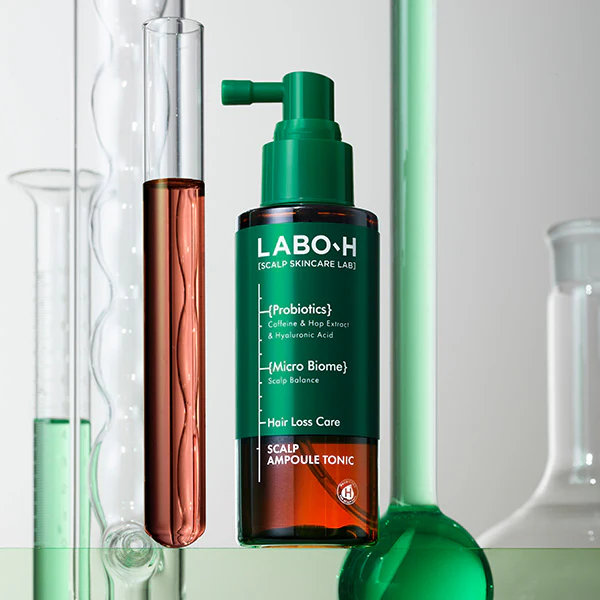LABO-H Scalp Strengthening Clinic Ampoule Tonic Hair Loss Care 100ML - Image 2