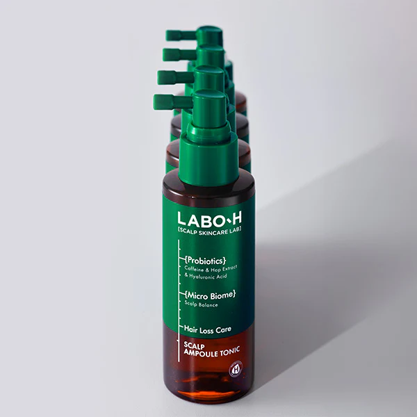 LABO-H Scalp Strengthening Clinic Ampoule Tonic Hair Loss Care 100ML - Image 3
