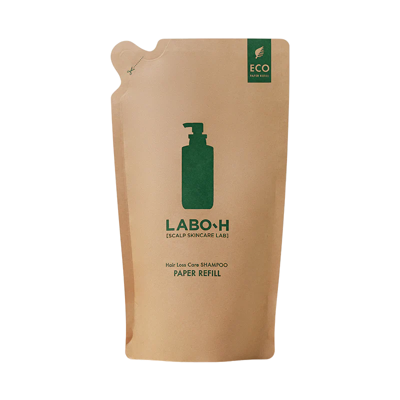 LABO-H Scalp Strengthening Clinic Shampoo Hair Loss Care Paper Refill 400ML