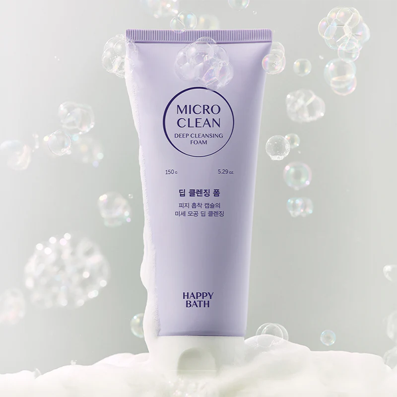 HAPPYBATH Micro Clean Deep Cleansing Foam 150g - Image 2