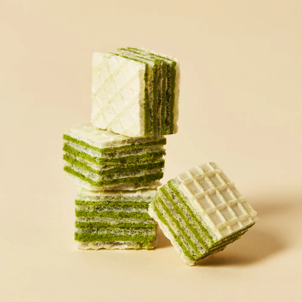 OSULLOC Green Tea Wafers Cube - Image 5