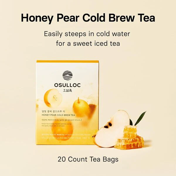 OSULLOC Honey Pear Cold Brew Tea  (20ea) - Image 2