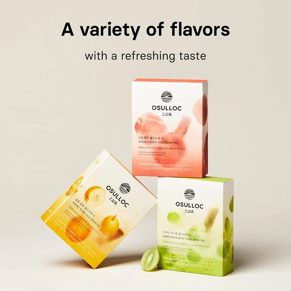 OSULLOC Sunshine Muscat Cold Brew Tea (20ea) - Image 5