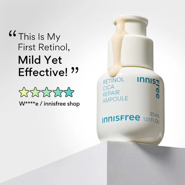 INNISFREE Retinol Cica Repair Ampoule 30ML - Image 6