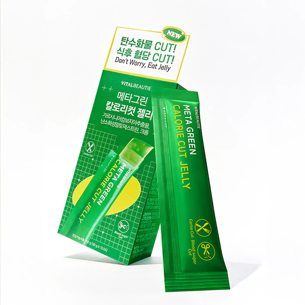 VITALBEAUTIE Meta Green Calorie Cut Jelly 10ea - Image 3
