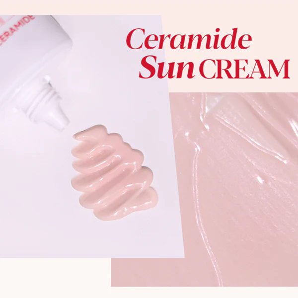 Espoir Water Splash Sun Cream Ceramide 60ml + Cleansing Foam 20g Set - Image 3
